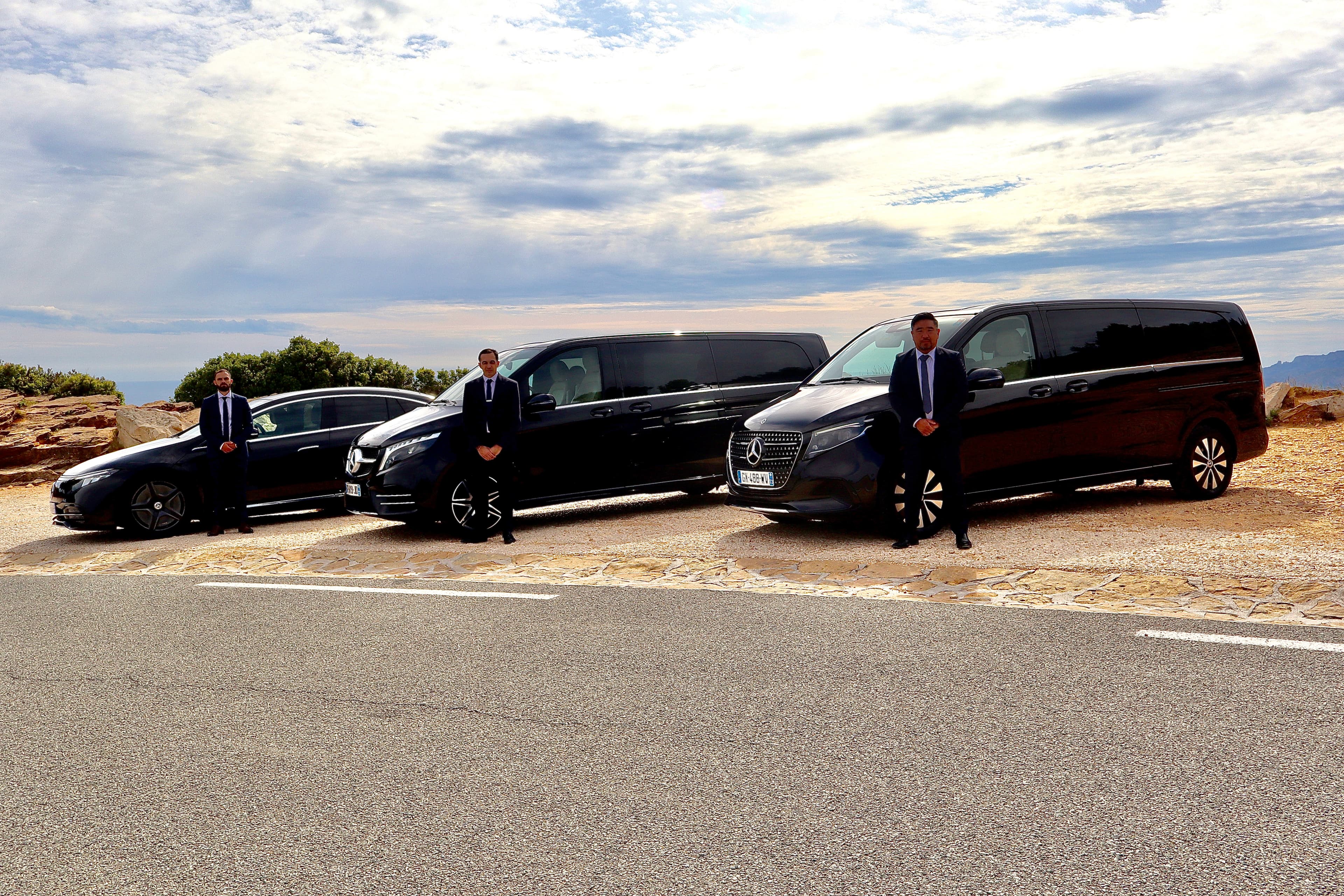 AXL Limousine private chauffeur opening the door of a premium vehicle