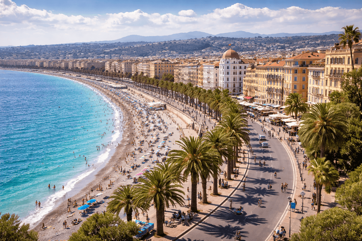 Nice, Promenade des Anglais et Côte d’Azur