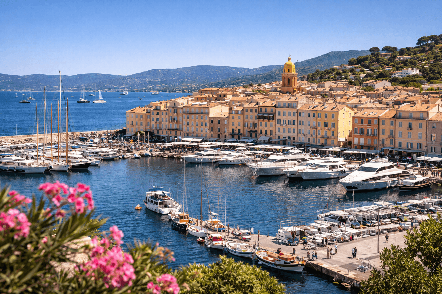 Service de chauffeur privé à Saint-Tropez sur la Côte d’Azur