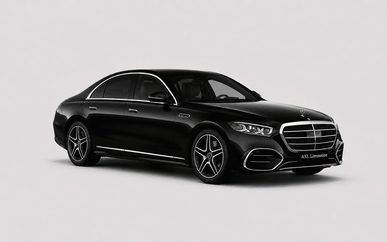 Mercedes S-Class with private chauffeur – AXL Limousine