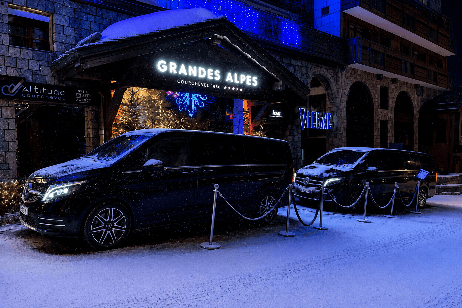 Private ski resort transfer with chauffeur to the Alps – AXL Limousine