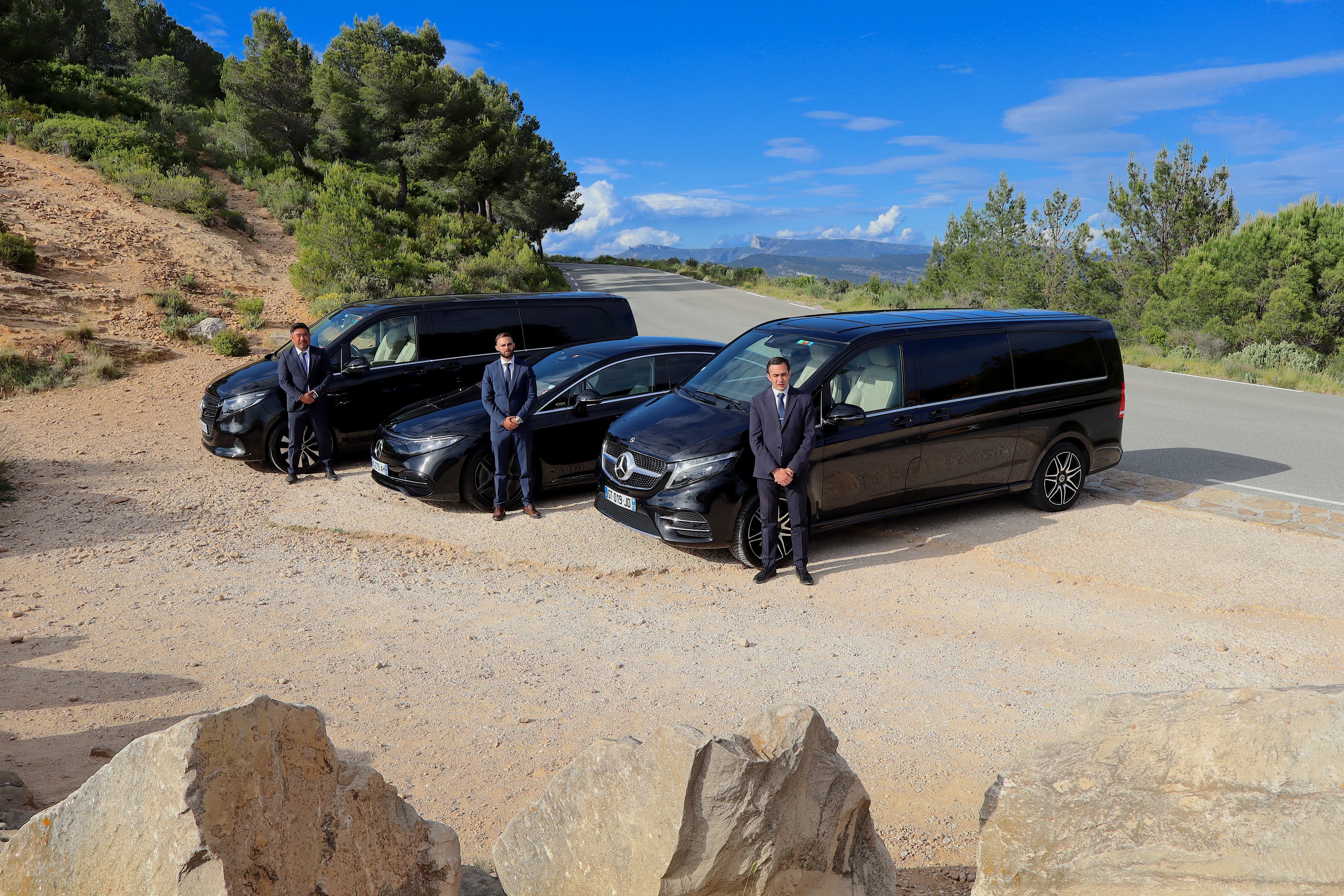 Transfert privé avec chauffeur haut de gamme